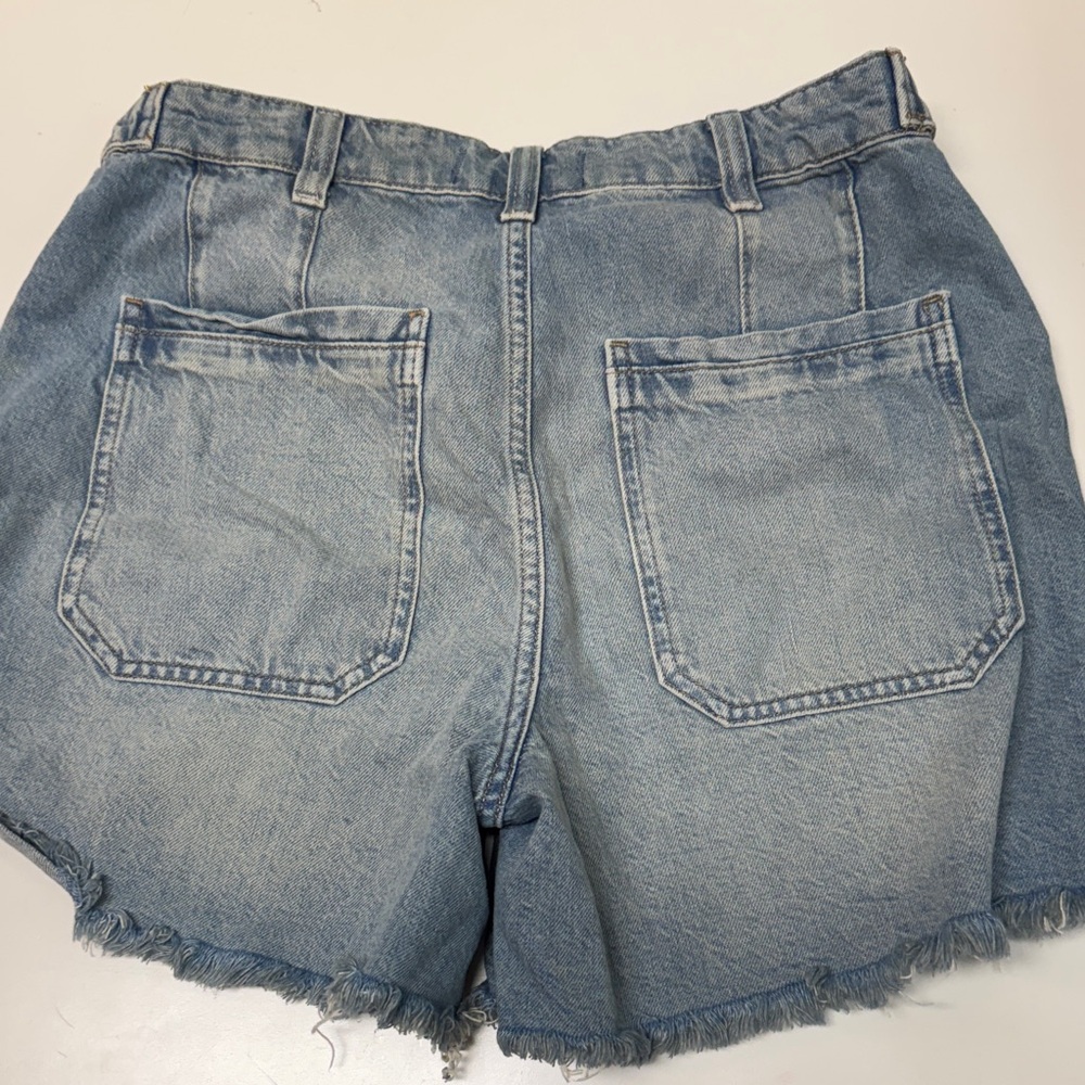 Free People Denim Blue Jean Shorts size 28 - Picture 5 of 5